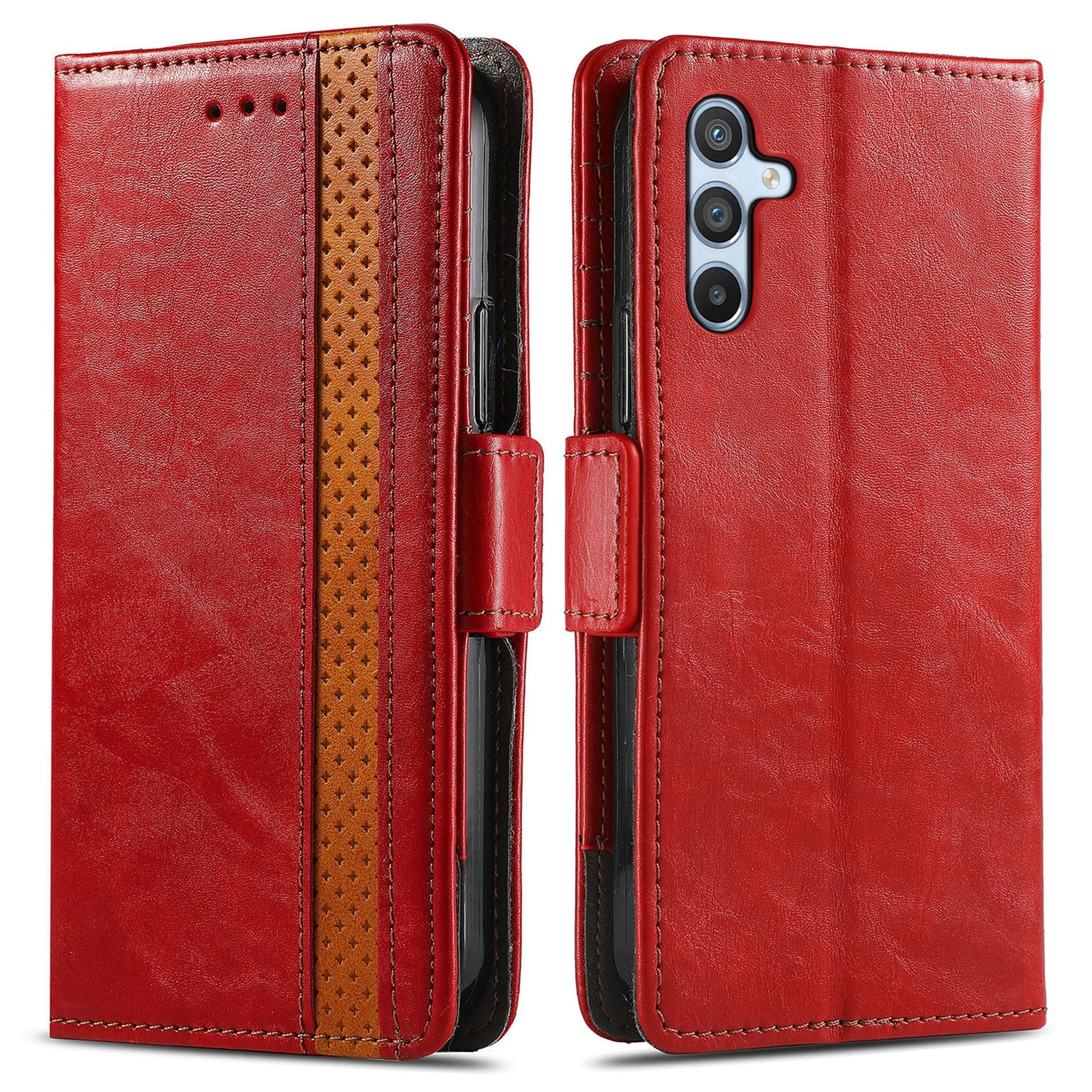 CASENEO 002 Series for Samsung Galaxy A14 5G A14 4G Phone Case PU Leather RFID Blocking Wallet Stand Business Splicing Cover CASENEO 002 Series for Samsung Galaxy A14 5G A14 4G Phone Case PU Leather RFID Blocking Wallet Stand Business Splicing Cover